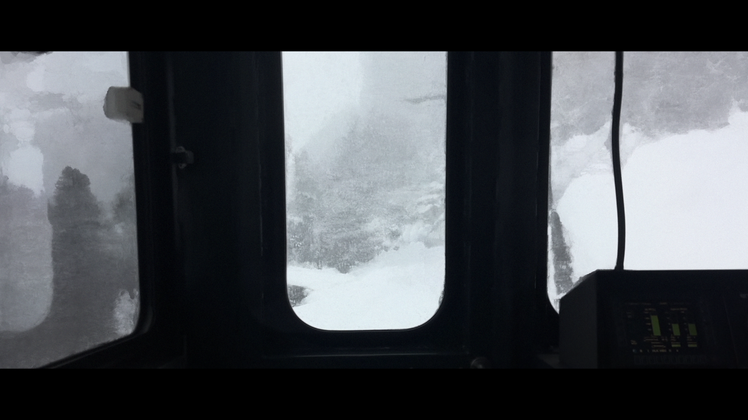 Snowy Train